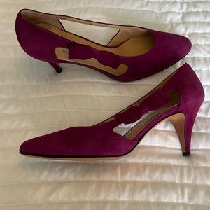 Calvin Klein Suede Heel